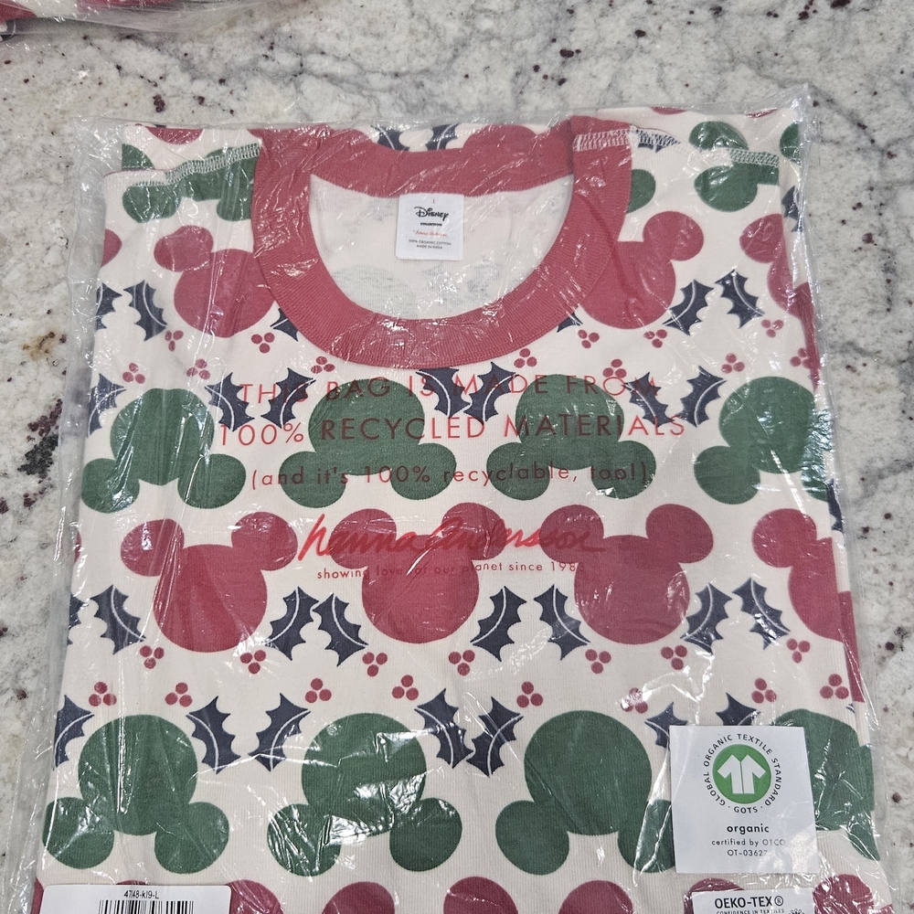 Disney Holiday Mickey Mouse Pajama Set